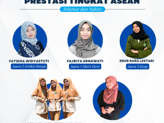 Para mahasiswa AISKA pemenang kompetisi tingkat ASEAN