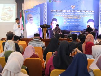 Komisi Informasi Sultar Road to Campus Universitas Muhamamdiyah Kendari (Dok. UMKendari)