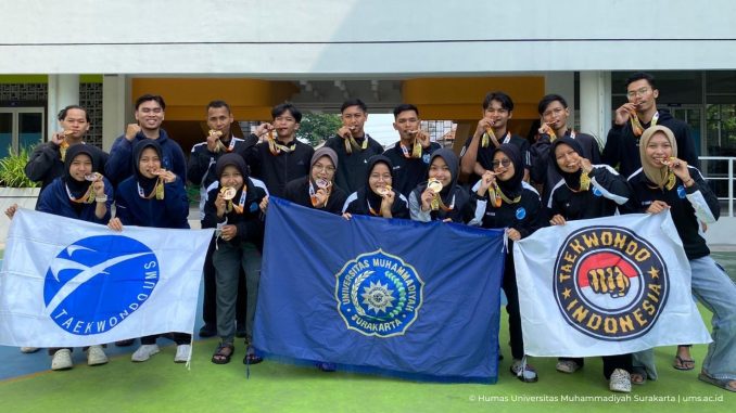 Mahasiswa UMS Sabet 15 Medali Emas dan 2 Medali Perak dalam Kejuaraan Everest Taekwondo Championship Piala Menpora 2023