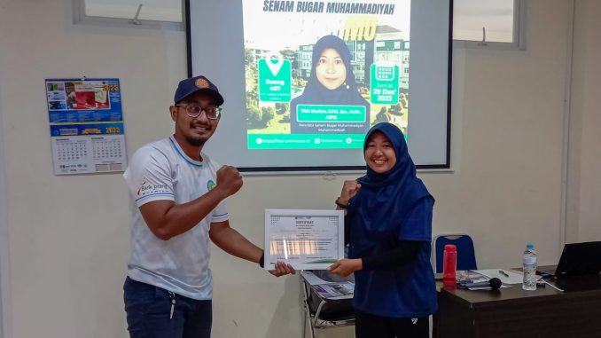 Kuliah Dosen Tamu IKOR UNIMUS, Kenalkan Senam Bugar Muhammadiyah