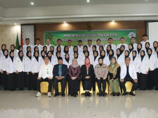 UM Palembang Angkat Janji dan Sumpah 107 Dokter Muda