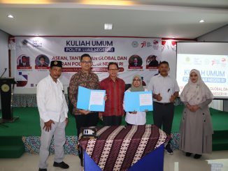 UMMU Tuan Rumah Kuliah Umum bersama KEMENLU Bahas Politik Luar Negeri RI dan Peran ASEAN