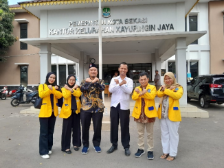 Kelurahan Kayuringin Jaya Bekasi Selatan Dukung Program dan Kegiatan KKN IBM Bekasi