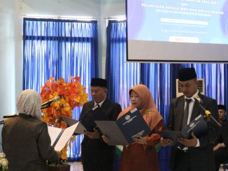 Lantik Tiga Wakil Rektor, Rektor UMMI Tegaskan Peningkatan Layanan untuk Mahasiswa