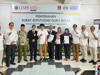 Tambah 3 Guru Besar, UMY Jadi PTS dengan Guru Besar Terbanyak di DIY