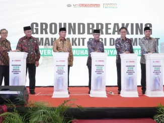 Milad ke-40, UM Surabaya Resmikan Gedung At Ta'awun Tower 23 Lantai