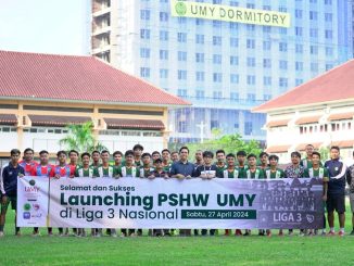 Siap Berkompetisi di Liga 3 Nasional, Tim PSWH UMY Resmi Terbentuk