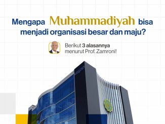 Prof Zamroni Sampaikan Tiga Alasan Muhammadiyah Menjadi Organisasi Besar dan Unggul
