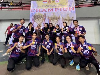 UKM Karate UAD Borong 18 Medali Pada Kejuaraan DIY Open International Karate Championship 2024