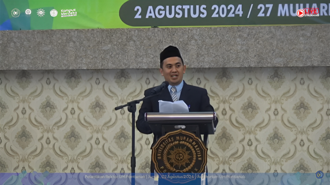 Heriansyah, Rektor Baru UM Pontianak, Usung Visi Pendidikan Inklusif ...