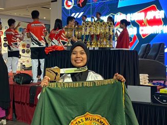 Mahasiswa Prodi Humas Fikom Umri Raih Medali Emas Kejuaraan Internasional Taekwondo