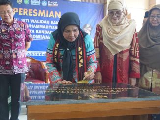 Gedung Aula Hj Siti Walidah Universitas Muhammadiyah Lampung Diresmikan