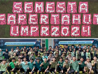 Paper Mob 57 Formasi Meriahkan Awal Perjalanan Mahasiswa Baru Fapertahut UMPR