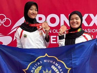 Membanggakan! 2 Srikandi UMS Raih Medali Perunggu di Cabang Anggar PON 2024