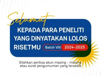 Pengumuman Penerima RisetMu Batch VIII