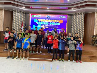 Tutup Rangkaian Kegiatan Milad – 60, UMPWR Selenggarakan Turnamen Tenis Meja Nasional antar SMA/SMK/MA Sederajat