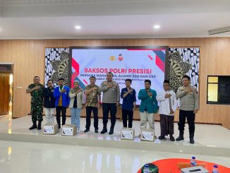 Polres Blora Gandeng Mahasiswa STKIP Muhammadiyah Blora dalam Bakti Sosial Menyambut Bulan Suci Ramadan