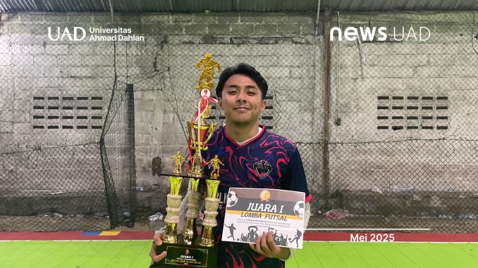 Muhammad Miftah Ukir Prestasi sebagai Kiper Terbaik pada Ajang Futsal Tingkat Provinsi