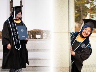 Momen Kelulusan S2 Ardina Ulya, S.KM., M.Sc. Dalam Studi Food and Nutrition di Korea Selatan