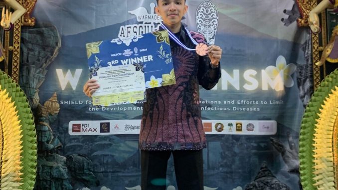 Mahasiswa FKIK Unismuh Makassar Raih Bronze Medal di Ajang Esai Ilmiah Nasional Bali