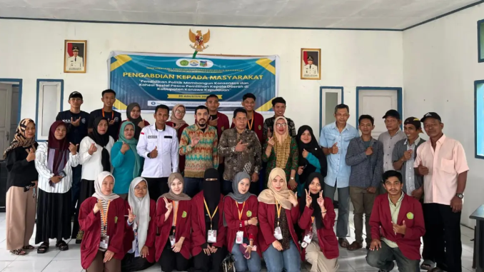 Pendidikan Politik UMKendari di Laywo Jaya: Bangun Kohesi Sosial Pasca Pilkada