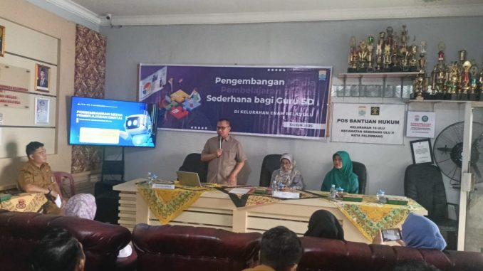 UM Palembang Bekali Guru SD 16 Ulu dengan Keterampilan Media Pembelajaran Digital