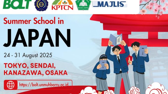 Summer School di Jepang 2025, Perguruan Tinggi Muhammadiyah Ambil Bagian dalam Kolaborasi Internasional Summer School di Jepang 2025, Perguruan Tinggi Muhammadiyah Ambil Bagian dalam Kolaborasi Internasional