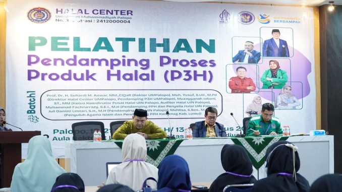 UM Palopo Perkuat Ekosistem Halal Lewat Pelatihan Pendamping Produk Halal