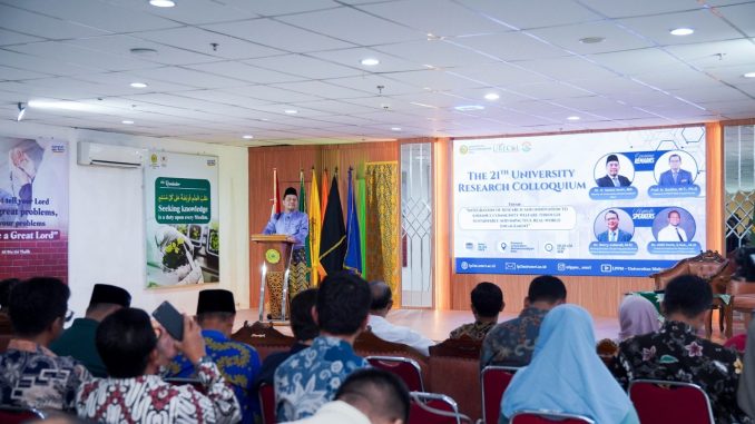 University Research Colloquium ke-21, UMRI Buktikan Kualitas Riset PTMA Nasional