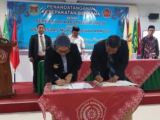 Unimaju Gandeng Pemda Mamuju, Bupati Sutinah Jadi Penguji Eksternal Tesis Pascasarjana