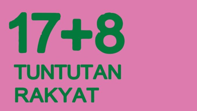 Dibalik 17+8 Tuntutan Rakyat, Ini Makna Brave Pink & Hero Green
