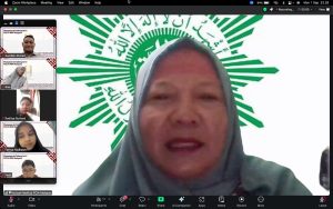 Ketua PCIA Malaysia, Nuriyah Mahfud menutup Musyawarah Cabang ke-2 PC LN IMM Malaysia (foto Aon)