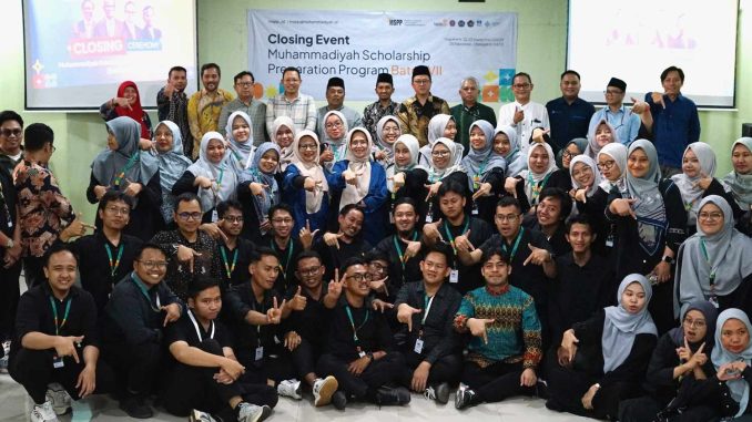 MSPP Batch VII Resmi Ditutup, Muhammadiyah Tegaskan Komitmen Internasionalisasi Kader