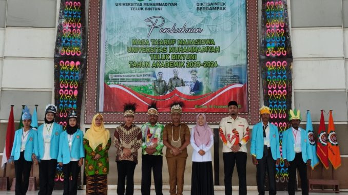 Ini Pesan Bupati Yohanis Kepada 568 Mahasiswa Baru UNIMUTU di Masa Ta’aruf