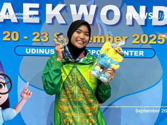 Nafisa Anindya Persembahkan Medali Perak untuk UAD di POMNAS XIX 2025