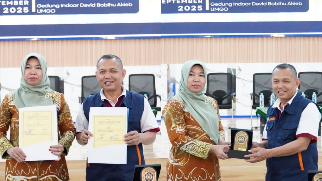Rektor UM Buton dan Rektor UM Gorontalo (Sumber : Dok. Humas UMGO)