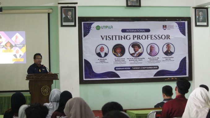 UMPWR dan UiTM Pahang Perkuat Kemitraan Akademik Lewat Program Visiting Professor