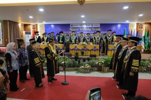 Unimus Lakukan Pengukuhan Tiga Guru Besar, Teguhkan Peran PTM dalam Mencetak Karya Akademik Berdampak