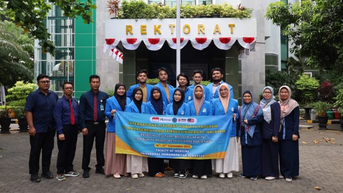 Unimus Lepas 11 Mahasiswa Fakultas Kedokteran Ikuti Student Mobility ke MSU Malaysia