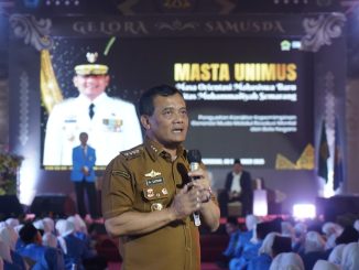 Gubernur Jateng Hadir dalam Kuliah Umum pada Masta Unimus 2025