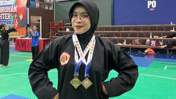 Zahra Novianti Sumbang Emas dan Perunggu untuk Umsida, Bidik Prestasi di Pomprov