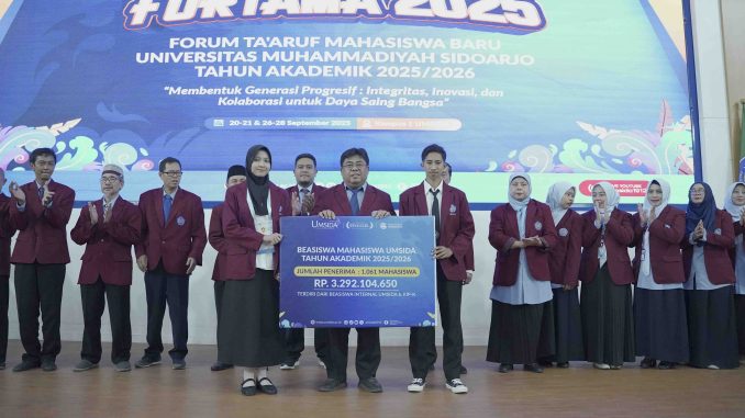 Umsida Salurkan 1.061 Beasiswa untuk Mahasiswa Baru 2025