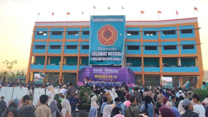 Wisuda UM Bima Kukuhkan 675 Lulusan, Siap Menjadi Agen Perubahan di Tengah Masyarakat
