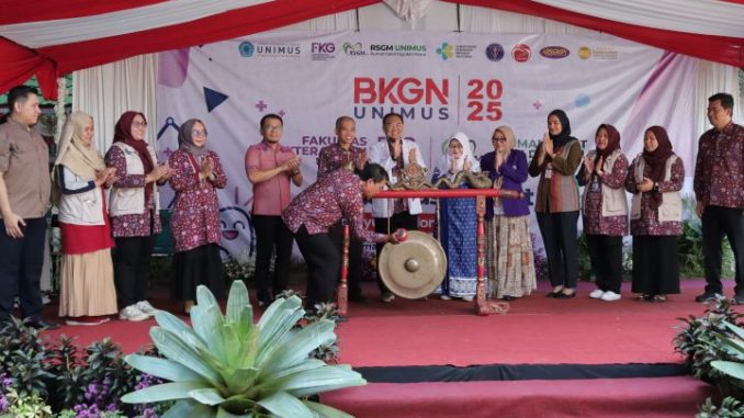 Unimus Gelar Bulan Kesehatan Gigi Nasional 2025