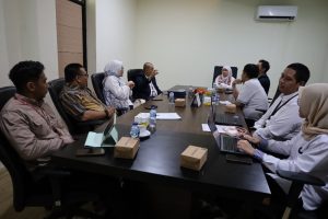 Diskusi Tim Apskar ptma dengan Tim Pusat pasar kerja