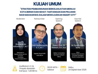 UM Bima Dorong Mahasiswa Jadi Agen Perubahan dalam Pembangunan Smart City