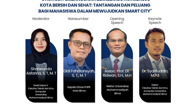 UM Bima Dorong Mahasiswa Jadi Agen Perubahan dalam Pembangunan Smart City UM Bima Dorong Mahasiswa Jadi Agen Perubahan dalam Pembangunan Smart City