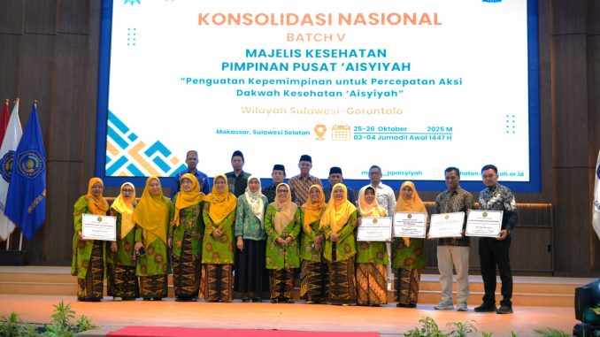 ‘Aisyiyah Gelar Konsolidasi Nasional Dakwah Kesehatan se-Sulawesi di Unismuh Makassar