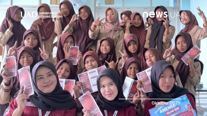 Mahasiswa PKL Gizi Universitas Ahmad Dahlan (UAD) bersama Puskesmas Umbulharjo I mengadakan edukasi gizi (Foto. PPL Gizi UAD)