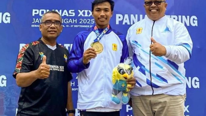 Mahasiswa UMP Raih Emas di POMNAS Jateng 2025 Cabor Panjat Tebing